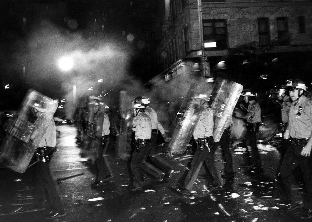1988: Tompkins Square Park riot